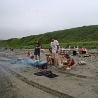 На берегу Татарского пролива. :: Ирина Нафаня