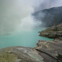 В кратере вулкана Иджен. :: unix (Илья Утропов)