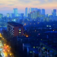 Вечер в городе после заката :: Мария Яковлева