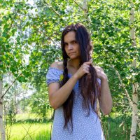 Заплетала я косы... :: Алексей Бабицын