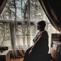 У окна :: Sergey 