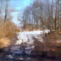 Последний снег.  Впечатление. :: Иван Миронов