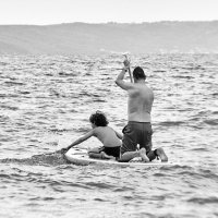 На SUP-доске | Семейный отдых :: Рамиль Газизов