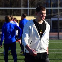 Серьёзные эмоции на футбольных газонах. :: Наталья Вязигина