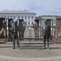 Устюжна, скульптура Ревизор :: Александр Буторин