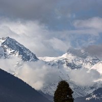 Утро в горах, но к обеду должно проясниться! :: Вячеслав Назаренко