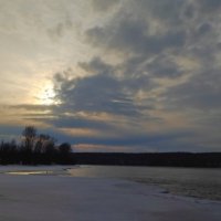 Вечером на Енисее :: Владилен Панченко