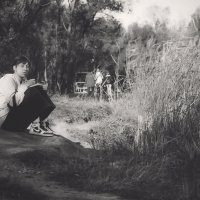 У водоёма⁠⁠ ...(чб) :: Сергей Царёв