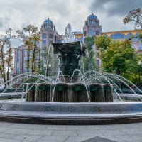 Фонтан на Кудринской площади. :: Aleksey Afonin