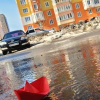 Вот и кораблики поплыли... :: Александр Кондаков Вот и кораблики поплыли... :: Александр Кондаков