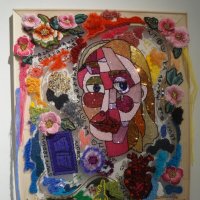 Воронина Вероника / Стихи Ахматовой / ручная вышивка / 2025 :: zavitok *