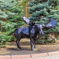 Декоративный объект Лось. :: vladimir Б