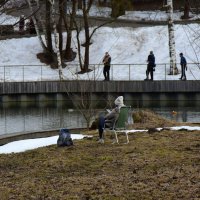 На рыбалке... :: Наталья Вязигина