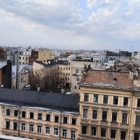 Крыши Петербурга. :: Ольга Крыши Петербурга. :: Ольга