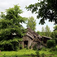 Мертвая архитектура заброшенных деревень :: Сергей Сомихин Мертвая архитектура заброшенных деревень :: Сергей Сомихин