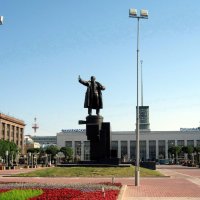 Площадь Ленина, памятник В.И. Ленину, Финляндский вокзал. :: Ирина ***