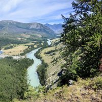 Слияние река Аргут и Коксу :: Галина Козлова Слияние река Аргут и Коксу :: Галина Козлова