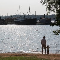 Отец и сын. Вместе по жизни :: Сергей Сомихин