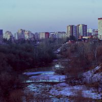 Речка Подборенка - уже Апрель :: Владимир Максимов