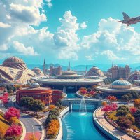 Проект. «Конец 21 века. Новые города ближайшего будущего» (10) :: Игорь Питерский