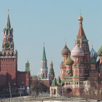 Вид на Кремль и Храм Василия Блаженного :: Лидия Бусурина