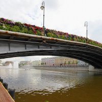 Лужков мост на Водоотводном канале Москвы. :: Евгений Седов