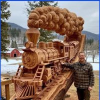 Сейчас поедем !...(деревянная скульптура) :: Валерий Кокорев