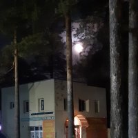 Полнолуние в городе :: Галина Минчук