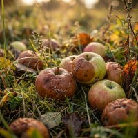 Яблоки на земле :: Лилия 