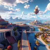 Проект. «Конец 21 века. Новые города ближайшего будущего» (20) :: Игорь Питерский