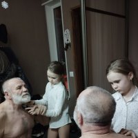 Дед, давай я сделаю тебе модную стрижку и ты будешь молодой и красивый :: На-та-ша 