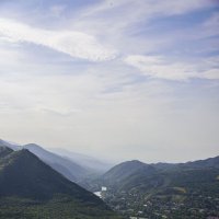 место слияния рек Кура и Арагви :: Осень 