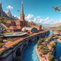 Проект. «Конец 21 века. Новые города ближайшего будущего» (22) :: Игорь Питерский