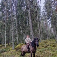 На прогулке с Тихоном. :: Ольга 