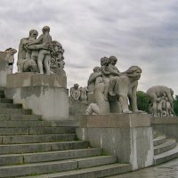 парк скульптур Вигеланда в Осло :: Анастасия Смирнова парк скульптур Вигеланда в Осло :: Анастасия Смирнова