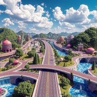 Проект. «Конец 21 века. Новые города ближайшего будущего» (27) :: Игорь Питерский