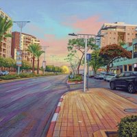 Утро в Ашдоде зарисовка :: ujgcvbif 