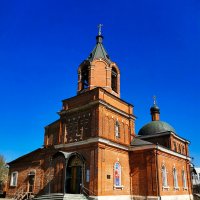 ХРАМ преподобного СЕРГИЯ РАДОНЕЖСКОГО В БУСИНОВЕ :: Александр Дмитриев