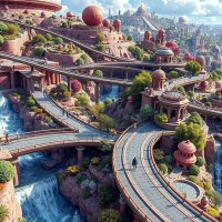 Проект. «Конец 21 века. Новые города ближайшего будущего» (37) :: Игорь Питерский