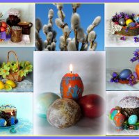 Коллаж пасхальный. :: nadyasilyuk Вознюк