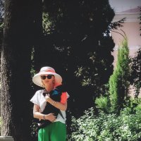 Дама с чёрным котом. :: Сергей Царёв