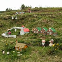 Кусочек игрушечной Исландии. :: unix (Илья Утропов) Кусочек игрушечной Исландии. :: unix (Илья Утропов)