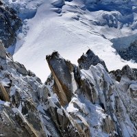 Эгюий-дю-Миди — горная вершина во Франции, Верхняя Савойя Высота  пика 3842 м. :: "The Natural World" Александер