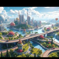 Проект. «Конец 21 века. Новые города ближайшего будущего» (49) :: Игорь Питерский