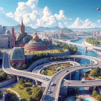 Проект. «Конец 21 века. Новые города ближайшего будущего» (53) :: Игорь Питерский