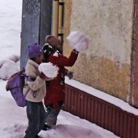 Апрель...Снежный тир! :: Владимир 