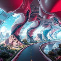 Проект-2. "Фантастическая и красочная инфраструктура к концу 21 века."(3) :: Игорь Питерский