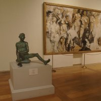 Франческо Мессина / Мальчик у моря / 1935 / дар автора 1978 :: zavitok *