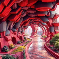 Проект-2. "Фантастическая и красочная инфраструктура к концу 21 века."(10) :: Игорь Питерский