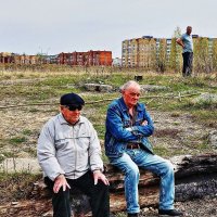 Май...Ветераны на Юганской Оби. :: Владимир 